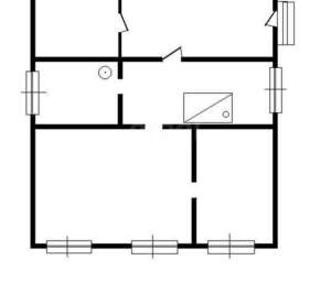 Дом 54м², 1-этажный, участок 6 сот.
