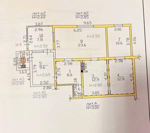 Дом 88м², 1-этажный, участок 3 сот.