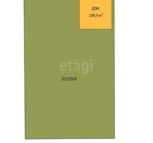 Дом 185м², 2-этажный, участок 5 сот.