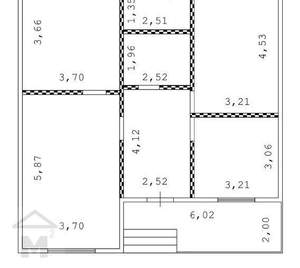 Дом 95м², 1-этажный, участок 6 сот.
