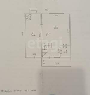 Дом 185м², 2-этажный, участок 5 сот.