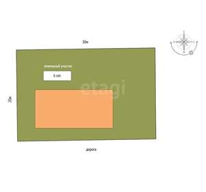 Дом 150м², 2-этажный, участок 6 сот.