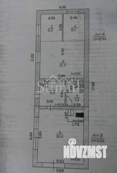 Дом 50м², 1-этажный, участок 11 сот.  