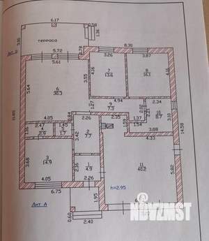 Коттедж 180м², 1-этажный, участок 11 сот.  