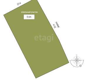 Дом 217м², 1-этажный, участок 6 сот.  