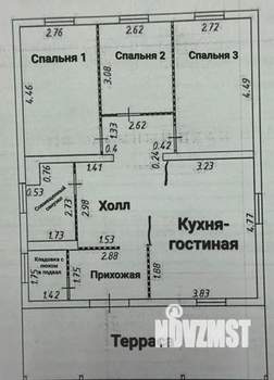 Дом 100м², 2-этажный, участок 10 сот.  