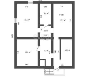 Дом 320м², 3-этажный, участок 12 сот.  