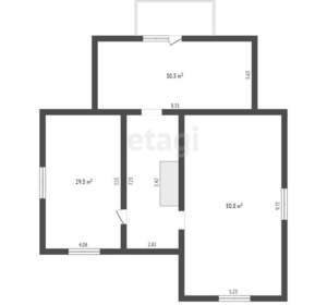 Дом 275м², 2-этажный, участок 10 сот.  