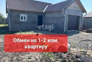 Дом 110м², 1-этажный, участок 9 сот.  