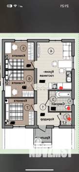 Дом 80м², 1-этажный, участок 7 сот.  