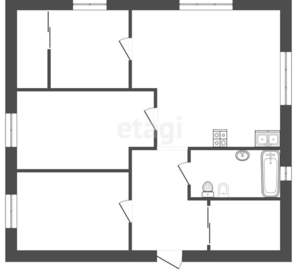 Дом 135м², 1-этажный, участок 5 сот.  