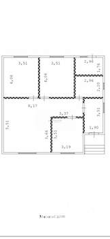 Дом 90м², 1-этажный, участок 6 сот.  