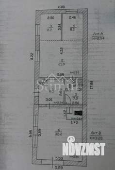 Дом 50м², 1-этажный, участок 11 сот.  