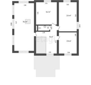 Дом 250м², 2-этажный, участок 12 сот.  