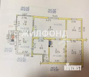 Дом 88м², 1-этажный, участок 3 сот.  