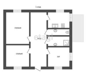 Дом 190м², 2-этажный, участок 4 сот.  