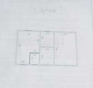 Дом 112м², 1-этажный, участок 617 сот.  