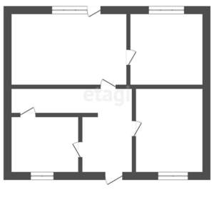 Дом 100м², 1-этажный, участок 10 сот.  