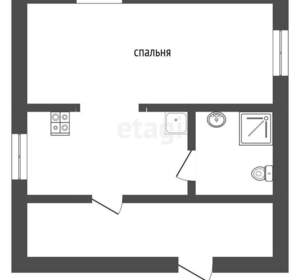 Дача 48м², 1-этажный, участок 7 сот.  
