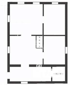 Дом 30м², 1-этажный, участок 6 сот.  