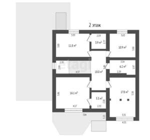 Дом 351м², 2-этажный, участок 12 сот.  