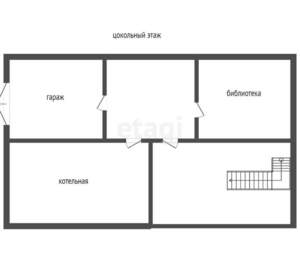 Дом 277м², 3-этажный, участок 10 сот.  