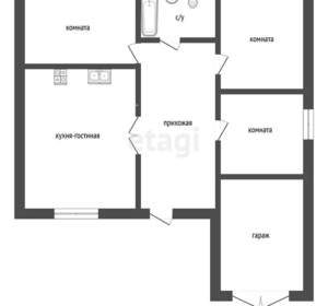 Дом 156м², 1-этажный, участок 7 сот.  