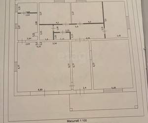 Дом 205м&sup2;, 1-этажный, участок 7 сот.  