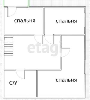 Дом 163м², 2-этажный, участок 6 сот.  