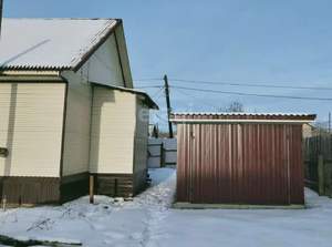 Дом 56м², 1-этажный, участок 6 сот.  