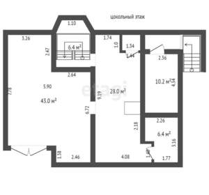 Дом 220м², 2-этажный, участок 8 сот.  