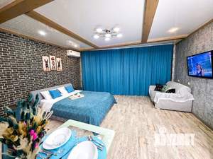 1-к квартира, посуточно, 46м2, 1/1 этаж