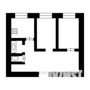 2-к квартира, на длительный срок, 50м2, 1/5 этаж