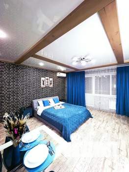 1-к квартира, посуточно, 46м2, 1/1 этаж