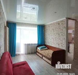 2-к квартира, посуточно, 43м2, 4/4 этаж