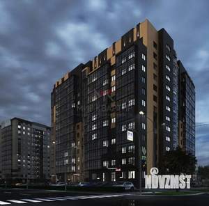 Студия квартира, вторичка, 39м2, 4/13 этаж