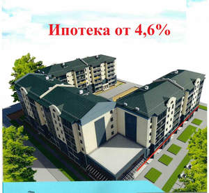 2-к квартира, строящийся дом, 63м2, 5/6 этаж