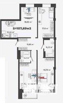 Фото квартиры на продажу (1)