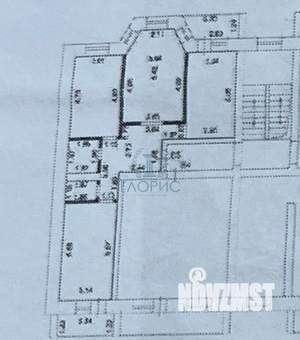 3-к квартира, вторичка, 83м2, 5/5 этаж