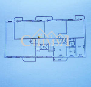 2-к квартира, вторичка, 51м2, 2/9 этаж