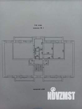 2-к квартира, вторичка, 58м2, 5/5 этаж