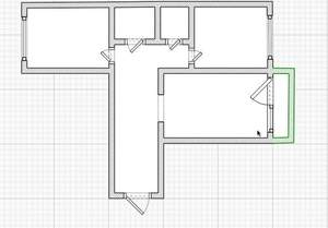 2-к квартира, вторичка, 52м2, 5/5 этаж