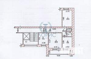 3-к квартира, вторичка, 60м2, 4/9 этаж