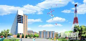 2-к квартира, строящийся дом, 58м2, 5/16 этаж