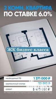2-к квартира, вторичка, 38м2, 9/16 этаж