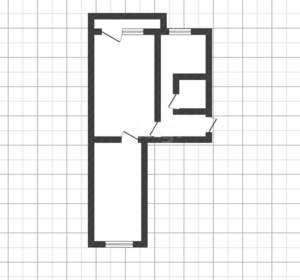 2-к квартира, вторичка, 44м2, 5/5 этаж