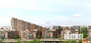 1-к квартира, строящийся дом, 42м2, 6/16 этаж