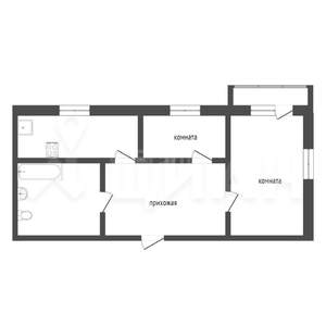 2-к квартира, вторичка, 43м2, 4/5 этаж