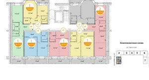 1-к квартира, вторичка, 39м2, 1/8 этаж