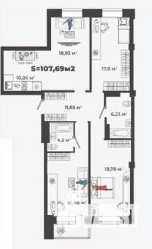 Фото квартиры на продажу (1)